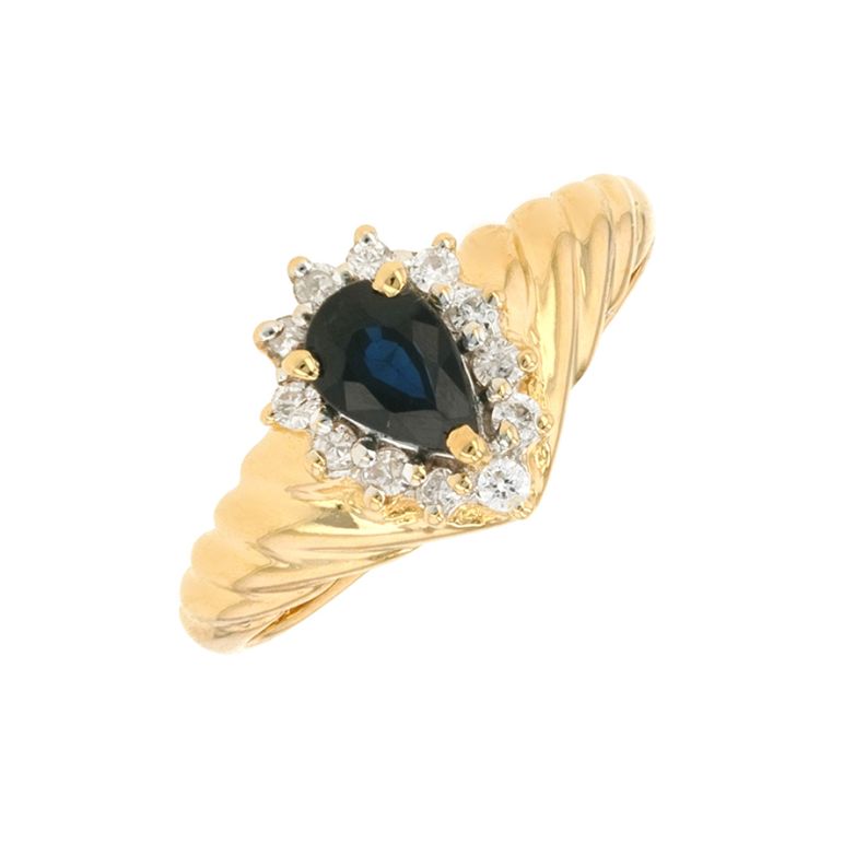 Acheter Bague saphir 0.49 carat et diamants 0.12 carat or jaune 2.38g Comme neuf - 690,00 € Bague saphir 0.49 carat et diamants 0.12 carat or jaune 2.38g Comme neuf - reconditionné disponible sur Gemme Les Bijoux